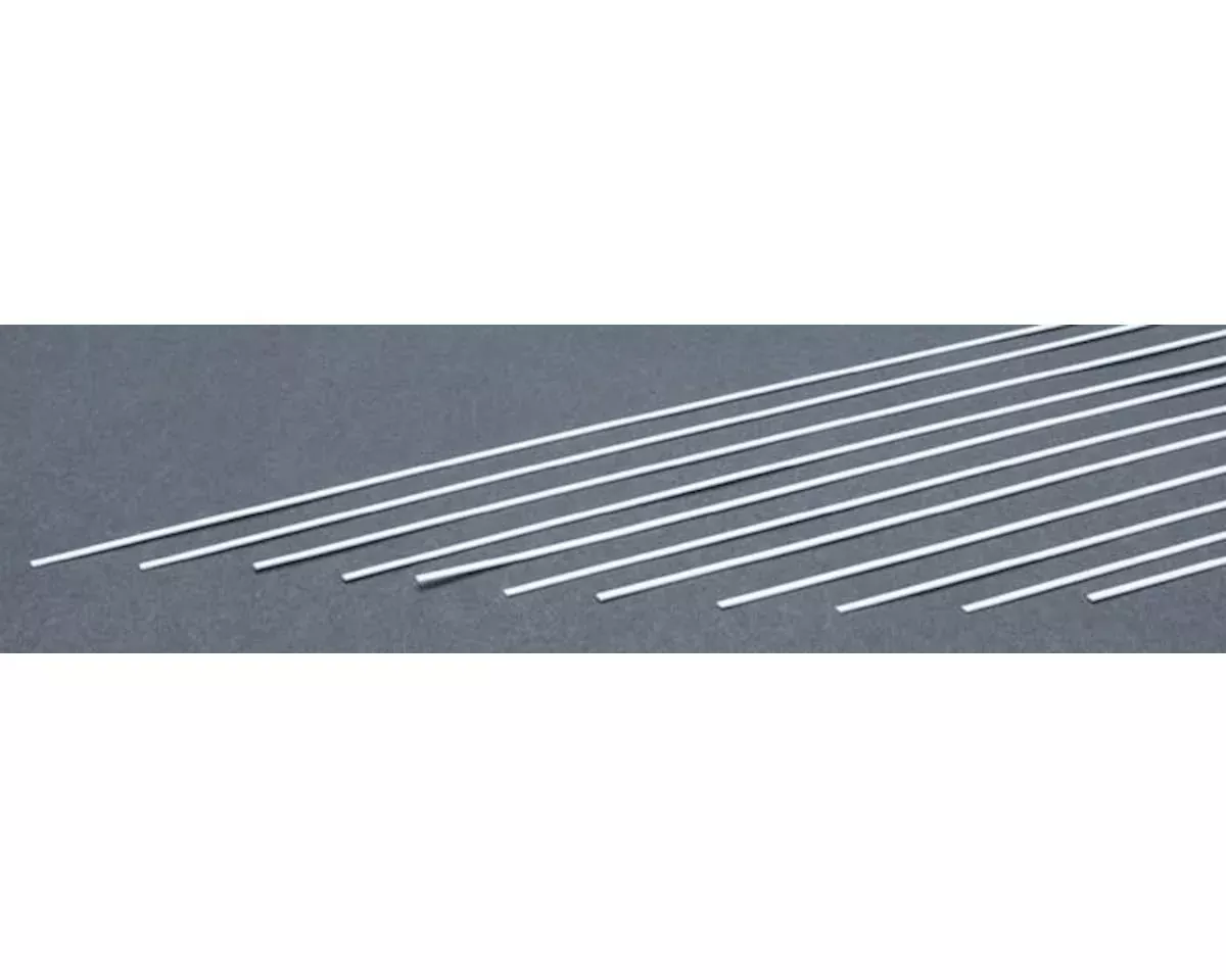 0.015"x0.060"x14" Opaque White Polystyrene Strip (10) (EVG113)