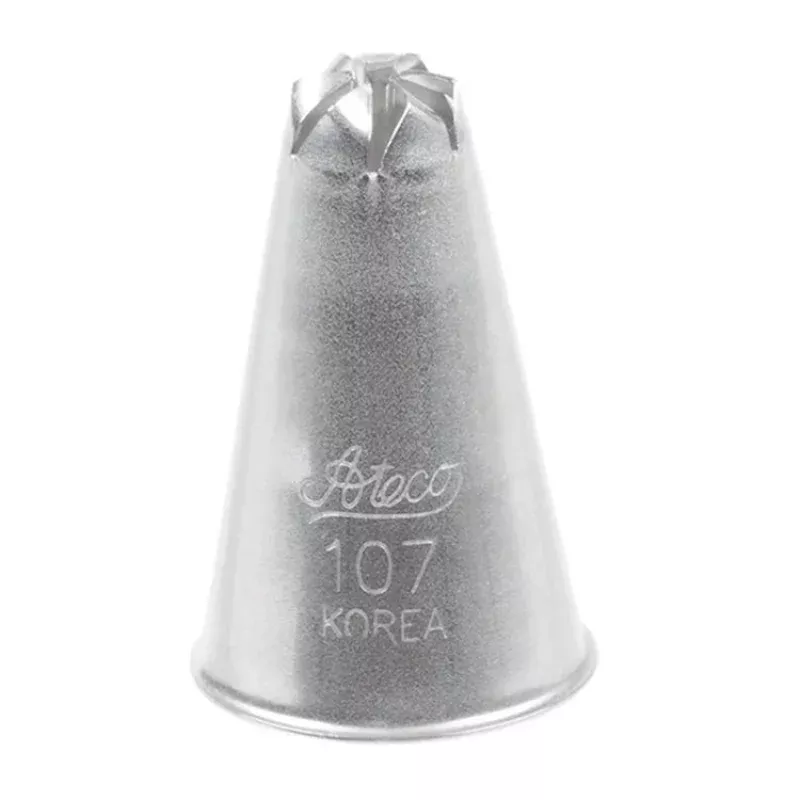 107 Drop Flower Piping Tip with Bar