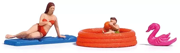 189-7862 - Paddling Pool Set (HO Scale)