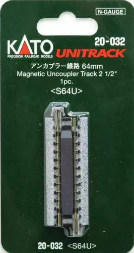 64mm 2-1/2" Straight Uncoupler Unitrack Track 381-20032