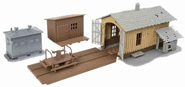 931-909 - Trackside Tool Buildings Kit (HO Scale)