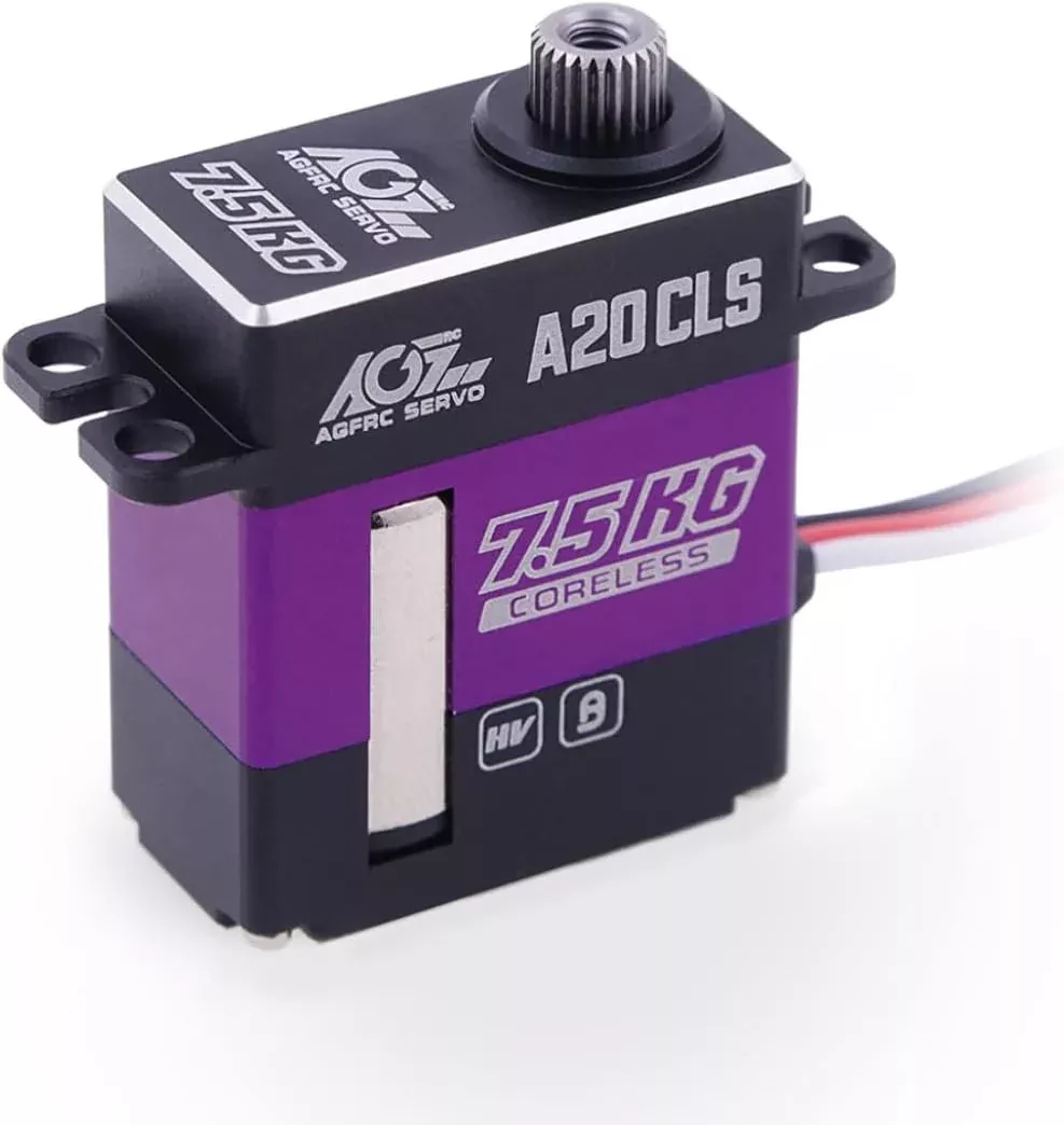 AGFRC 7.5KG High-Torque Micro Steel Gear for Axial SCX24 A20CLS