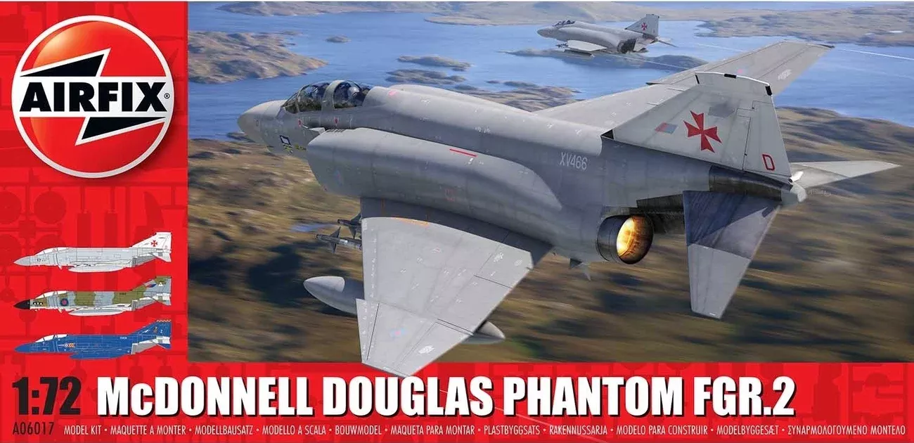 AIRFIX Models A06017 FGR2 Phantom Aircraft