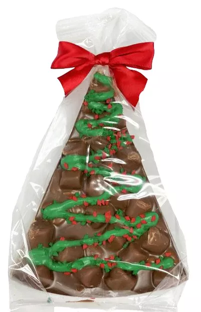 anDea Chocolate Festive Chocolate Pizza Slice 128g