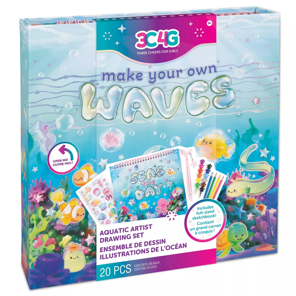Aquatic Artist Drawing Set