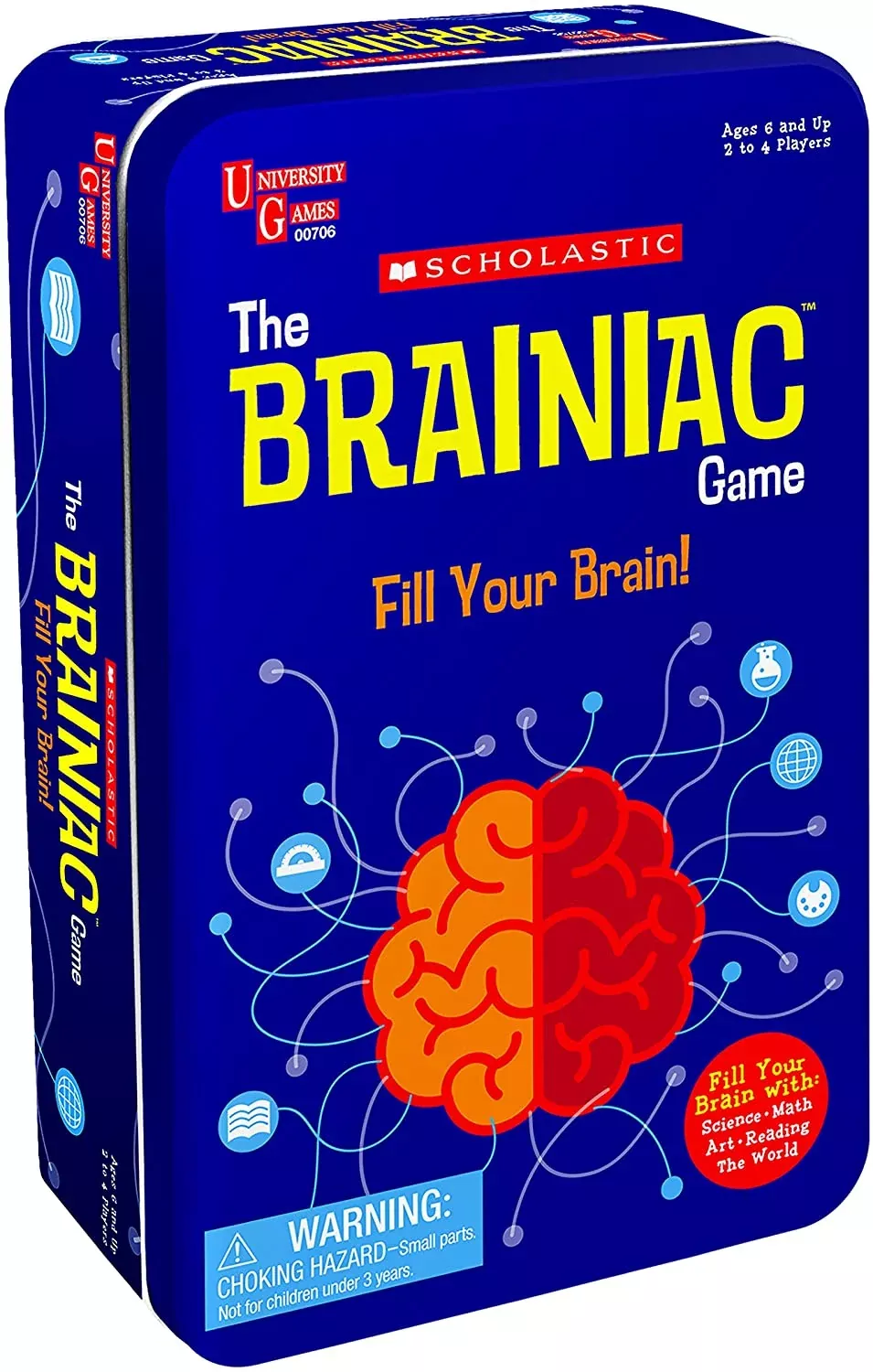 Brainiac Game Tin