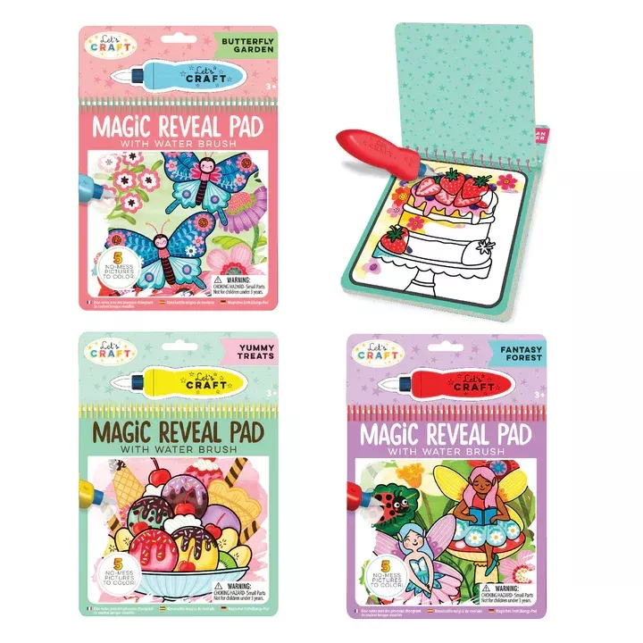 Bright Stripes Magical Reveal Pad