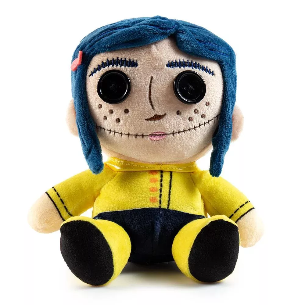 Coraline with Button Eyes 7" Phunny Plush