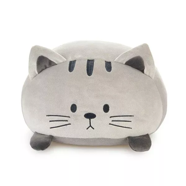 Cushion Kitty Grey Polyester