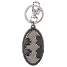 DC Batman Pewter Logo Keychain
