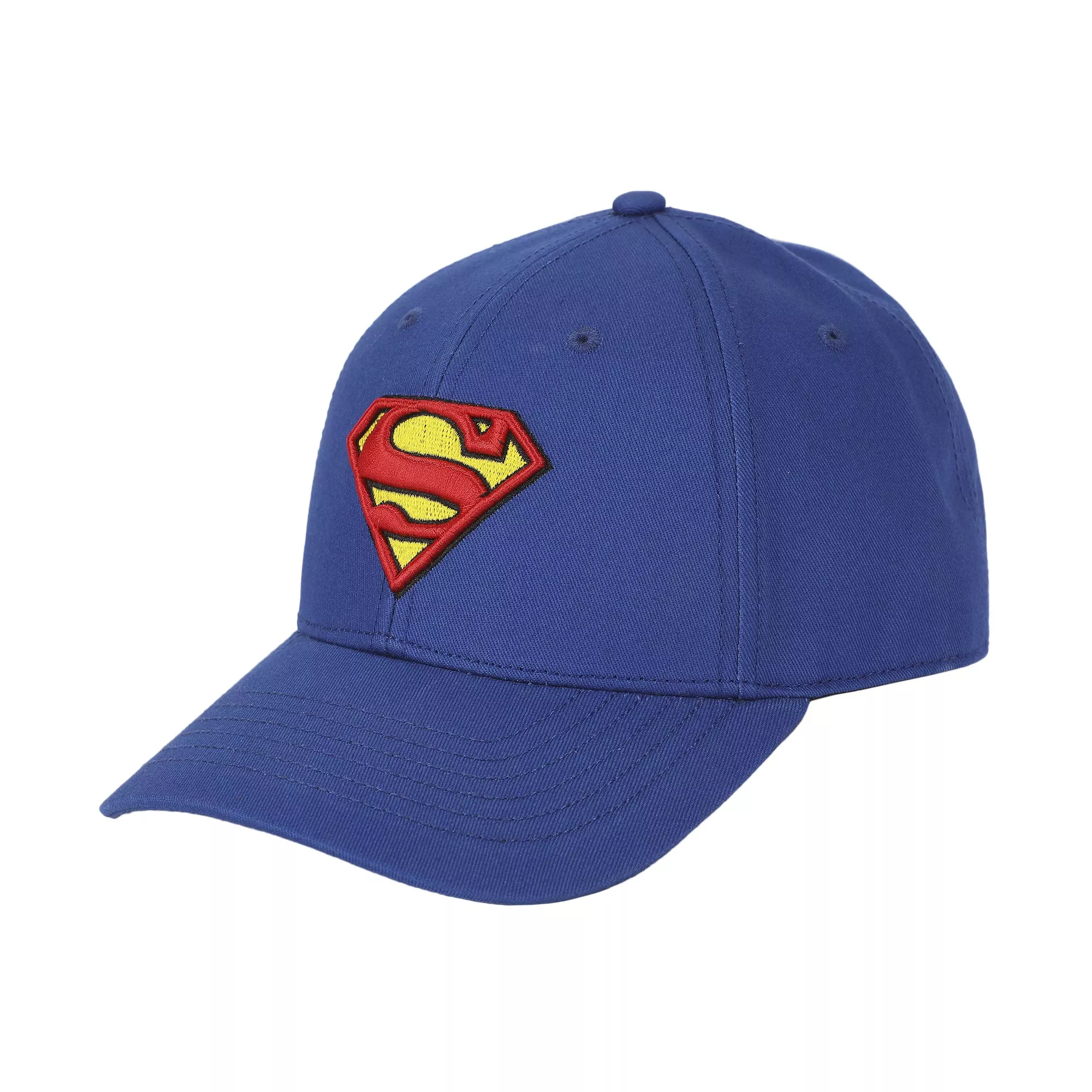 DC Superman Logo Blue Snapback Hat