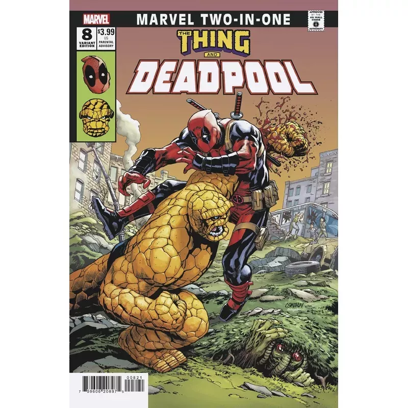 DEADPOOL #8 CORY SMITH MARVEL TWO-IN-ONE VARIANT