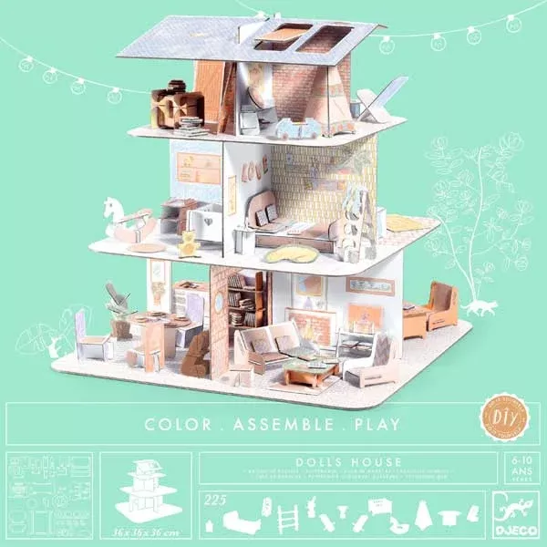 DIY Cardboard Dollhouse
