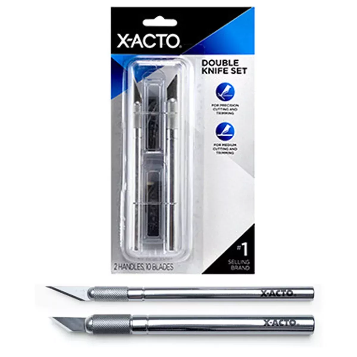 Double Knife Set with Precision No.1 & No.2 Knife