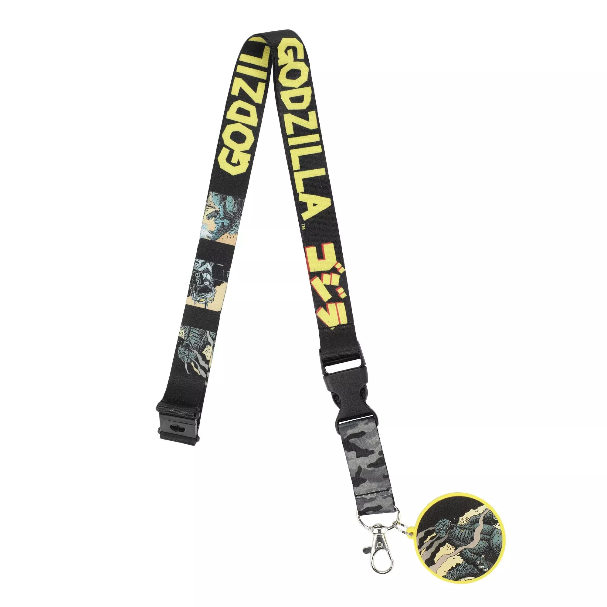 Godzilla Double Side Lanyard