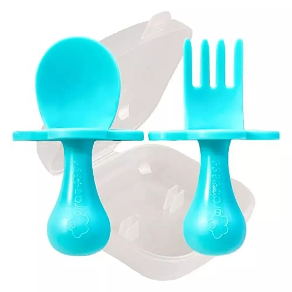 GrabEase Fork & Spoon Set w/ Protective Case