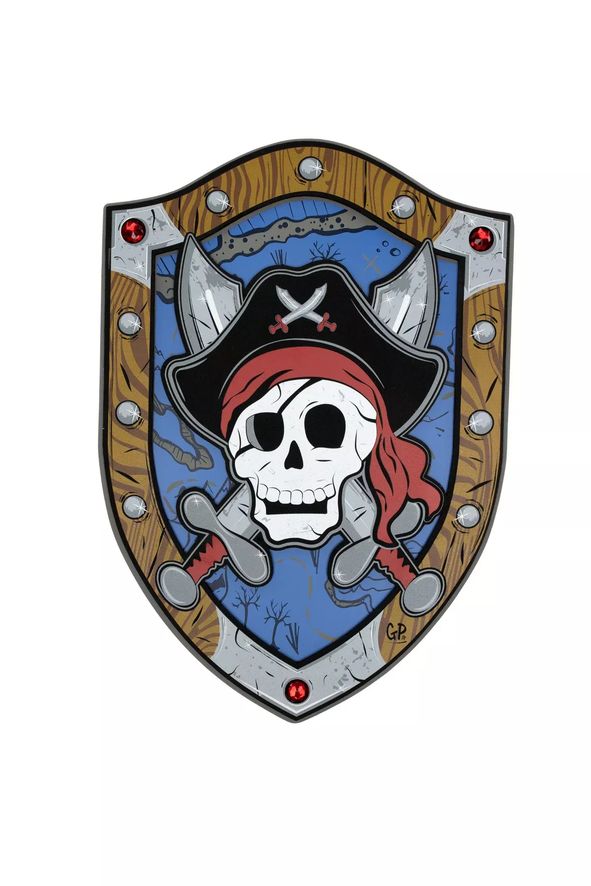 Great Pretenders Captain Skully Pirate EVA Foam Shield