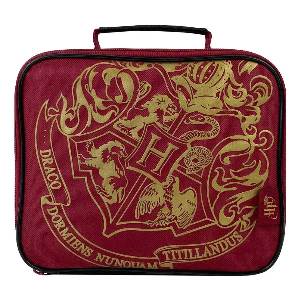 Harry Potter Basic Lunch Bag (Burgundy) Crest