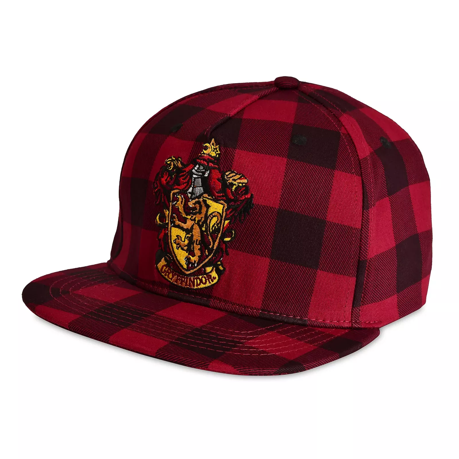 Harry Potter - Gryffindor Crest Check Snapback Cap