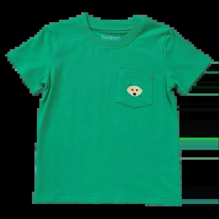 Itsy Bitsy Pocket Tee - Dog