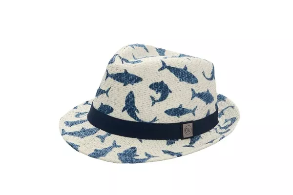 Kids Fedora Hat - Shark