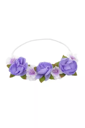 Lilac Flower Headband