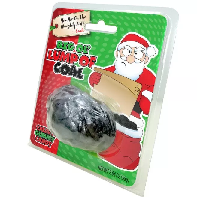 Lump of Coal Gummy Candy