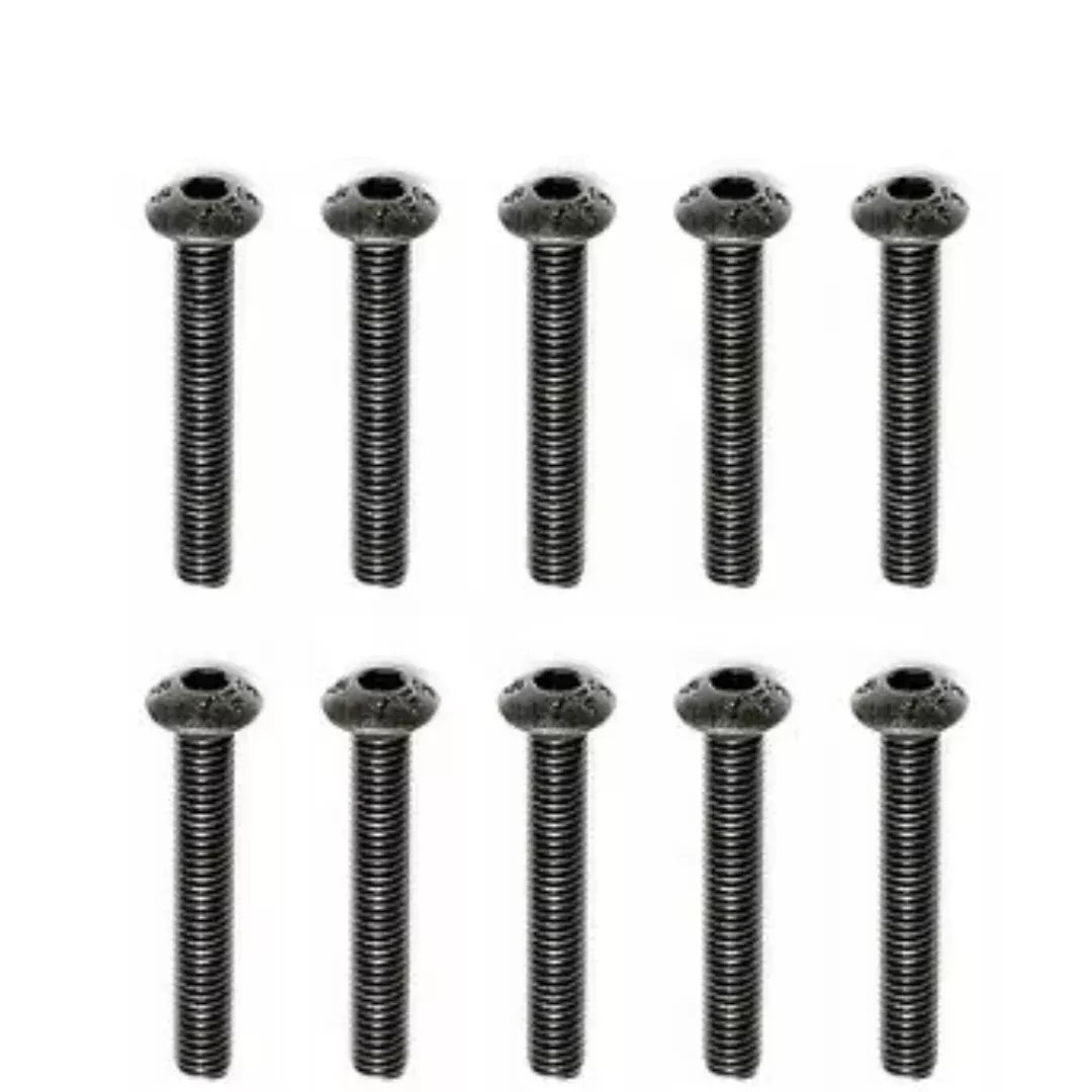 M3×20mm Button Head Screws - (10 Pack)