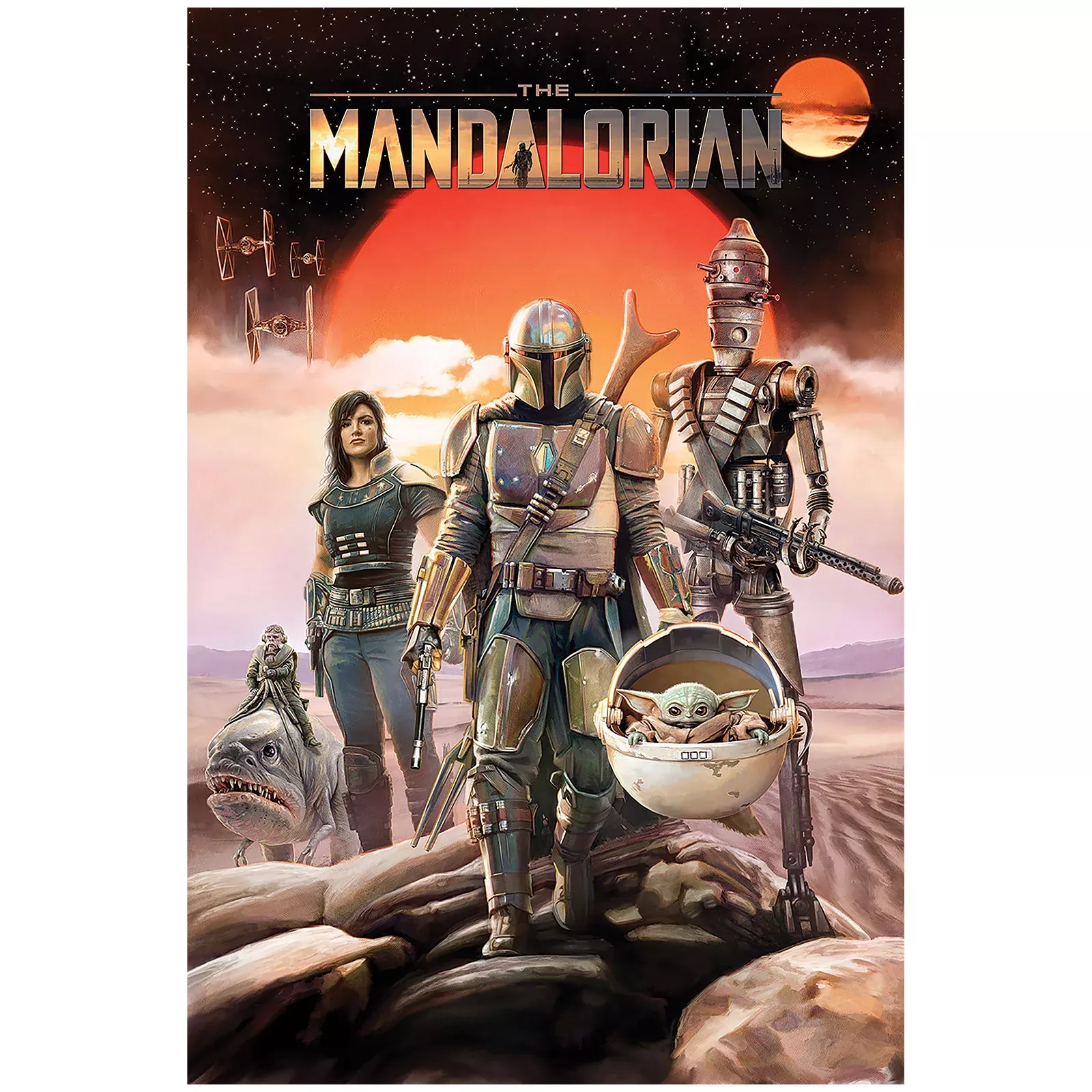 The Mandalorian Group Maxi Poster - Star Wars