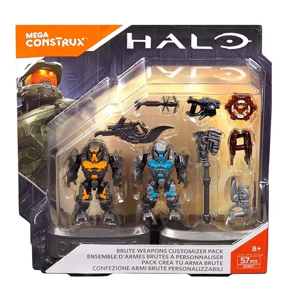 Mega Construx Halo Brute Weapons Customizer Pack Building Set
