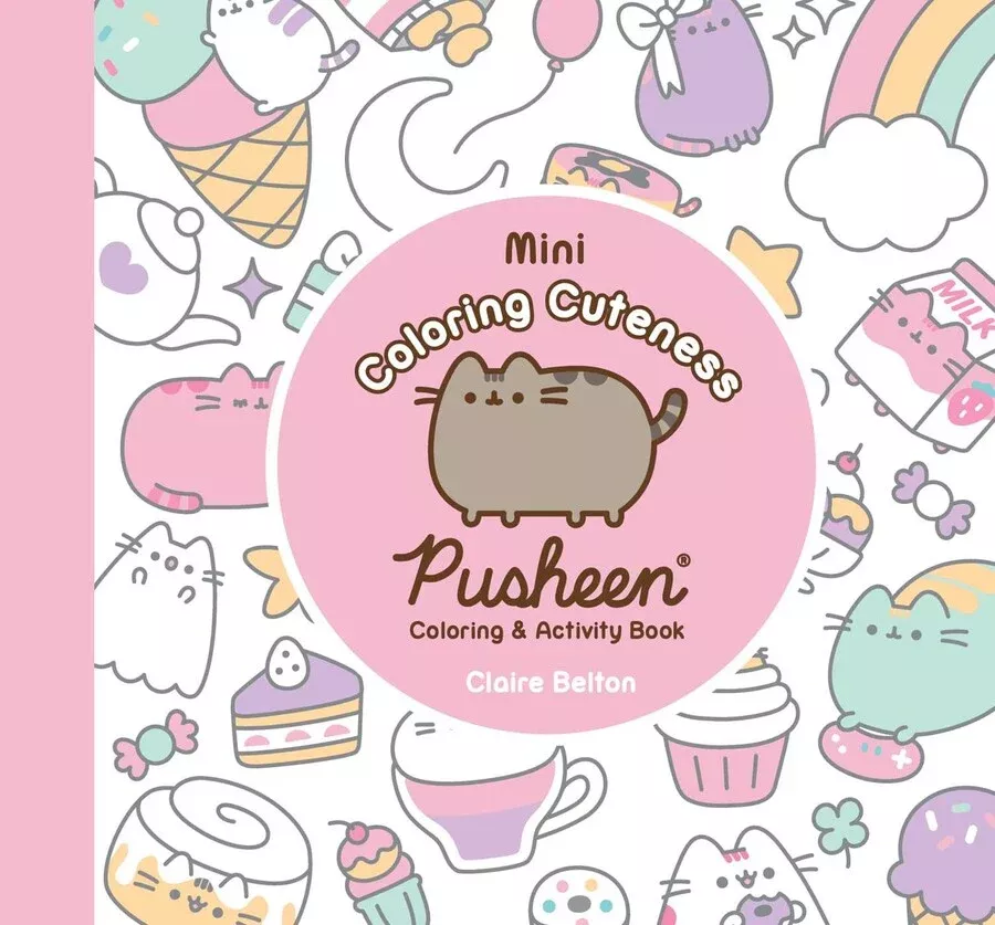 Mini Coloring Cuteness Pusheen Coloring & Activity Book