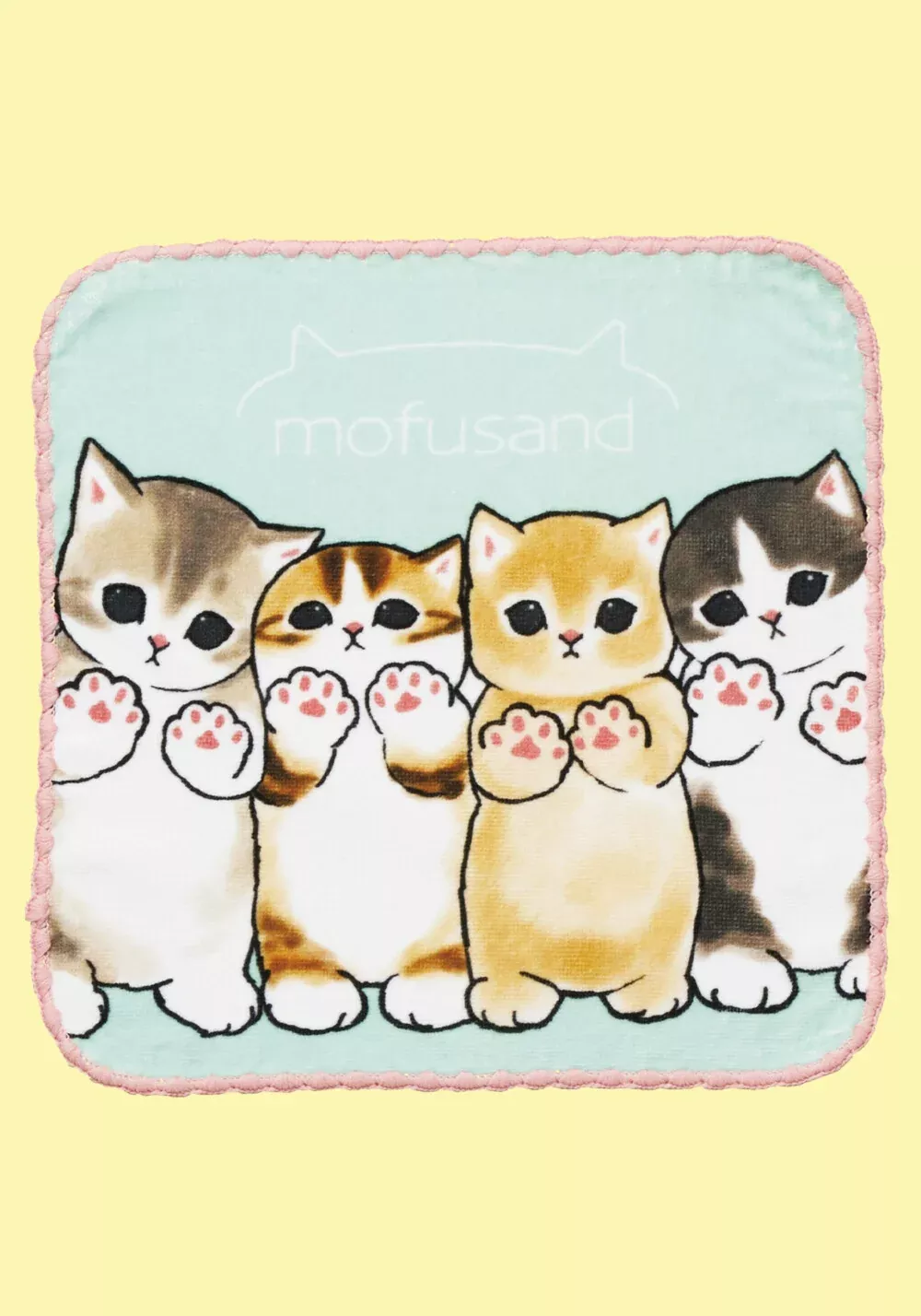 Mofusand Friends Mini Towel