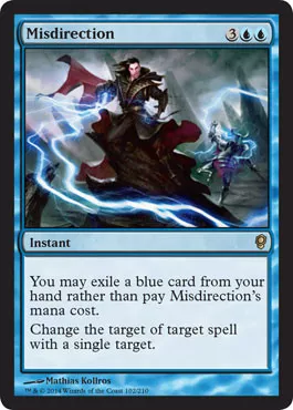 MtG Conspiracy Rare Misdirection #102