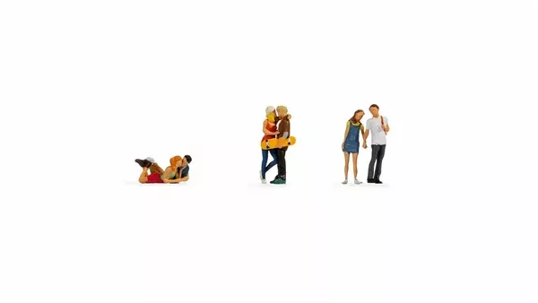 Noch 15512 - Figure Set - Young Couples (HO Scale)