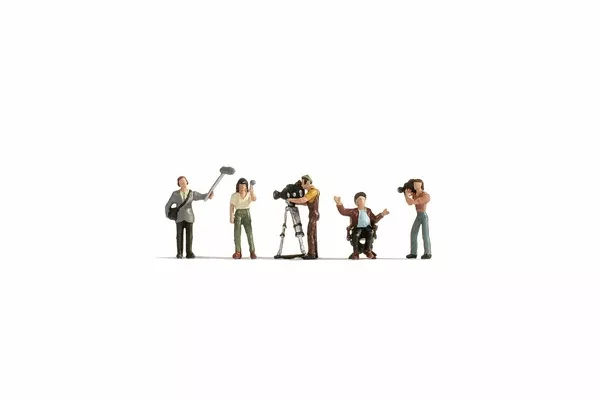 Noch 15573 - Camera Crew (HO Scale)