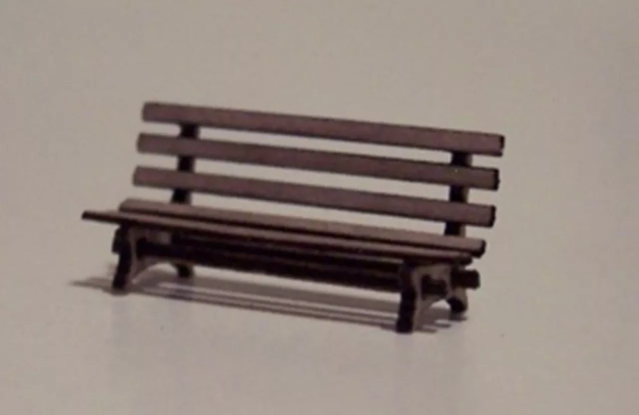 Osborn Models 1022 – Park Bench – HO Scale