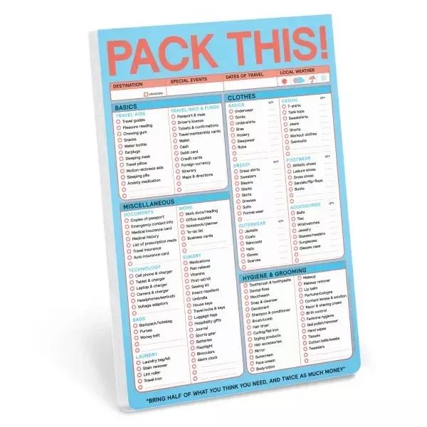 Pack This Pad Pastel