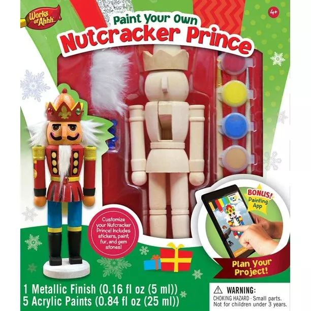 Paint Your Own Nutcracker Prince
