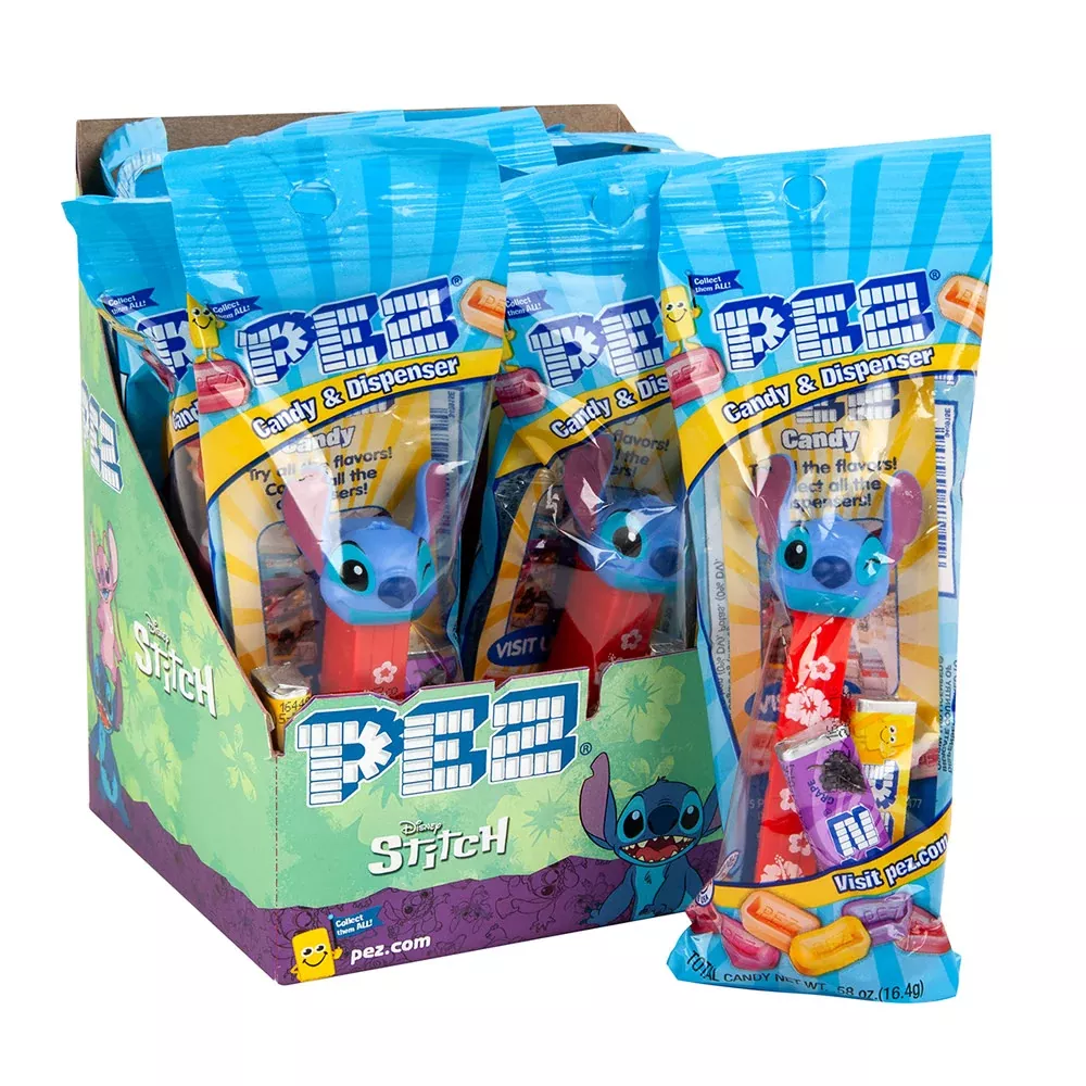 PEZ Lilo & Stitch Assorted Candy Dispenser 0.58 oz