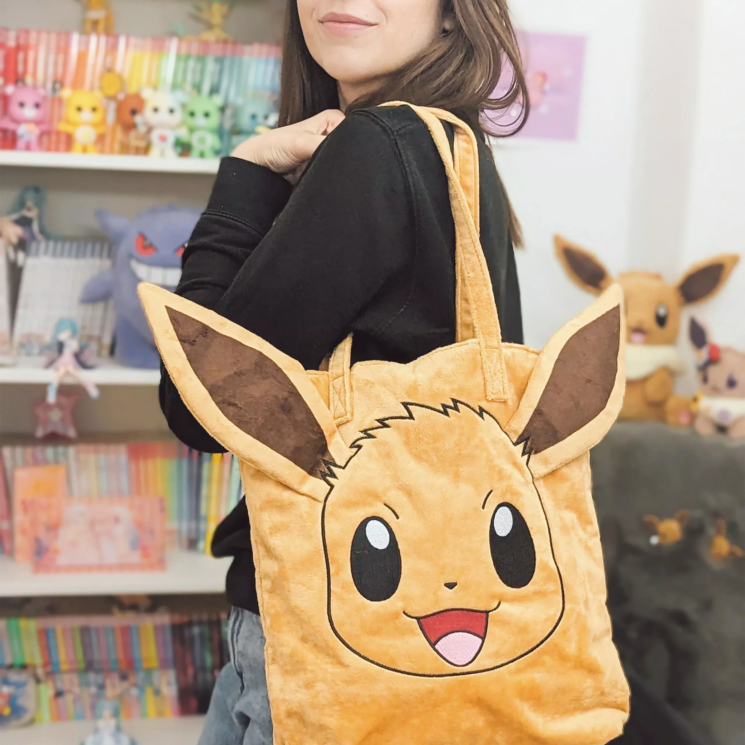 Pokemon - Eevee Plush Shopper Bag