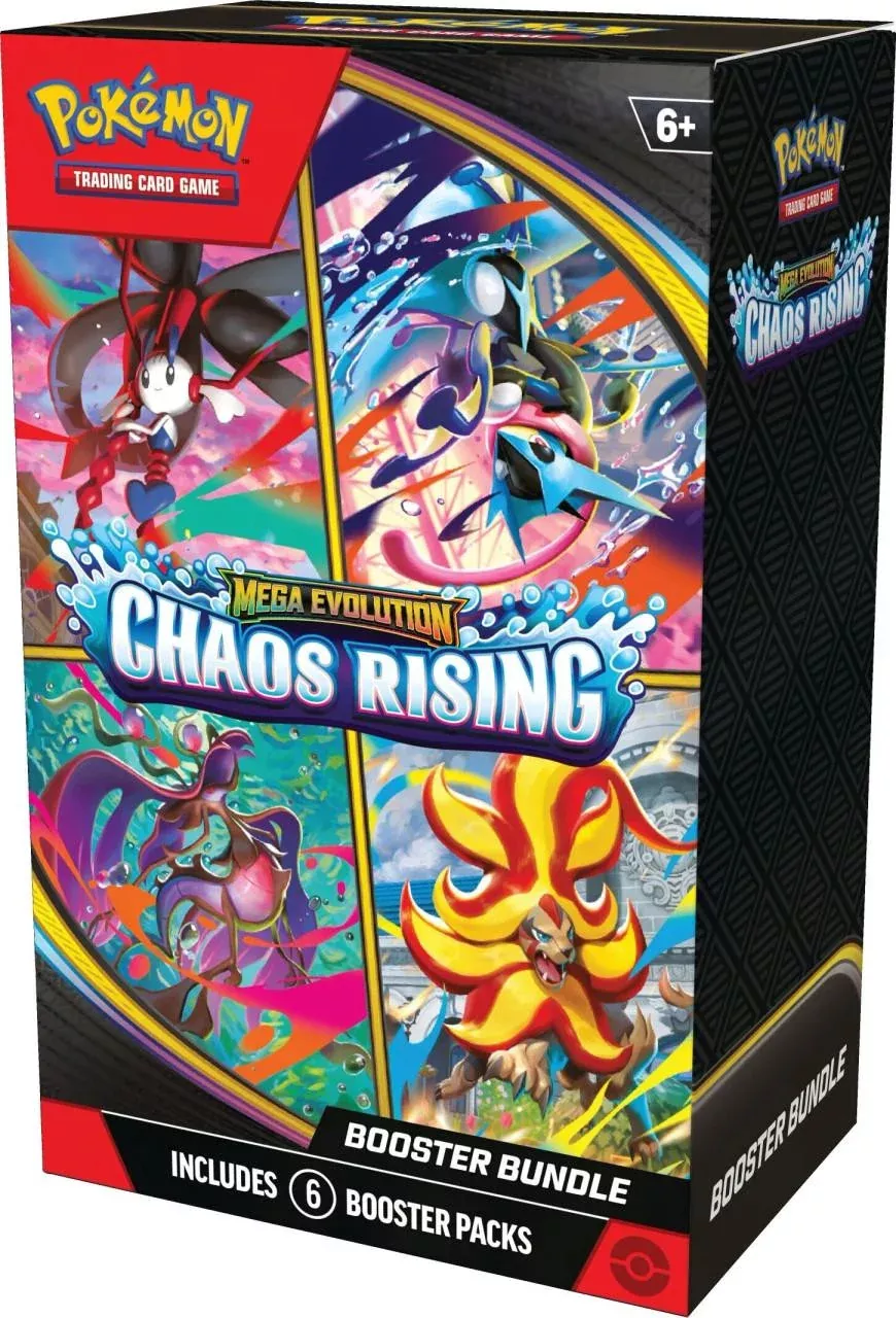 Pokemon Mega Evolution Chaos Rising Booster Bundle Box
