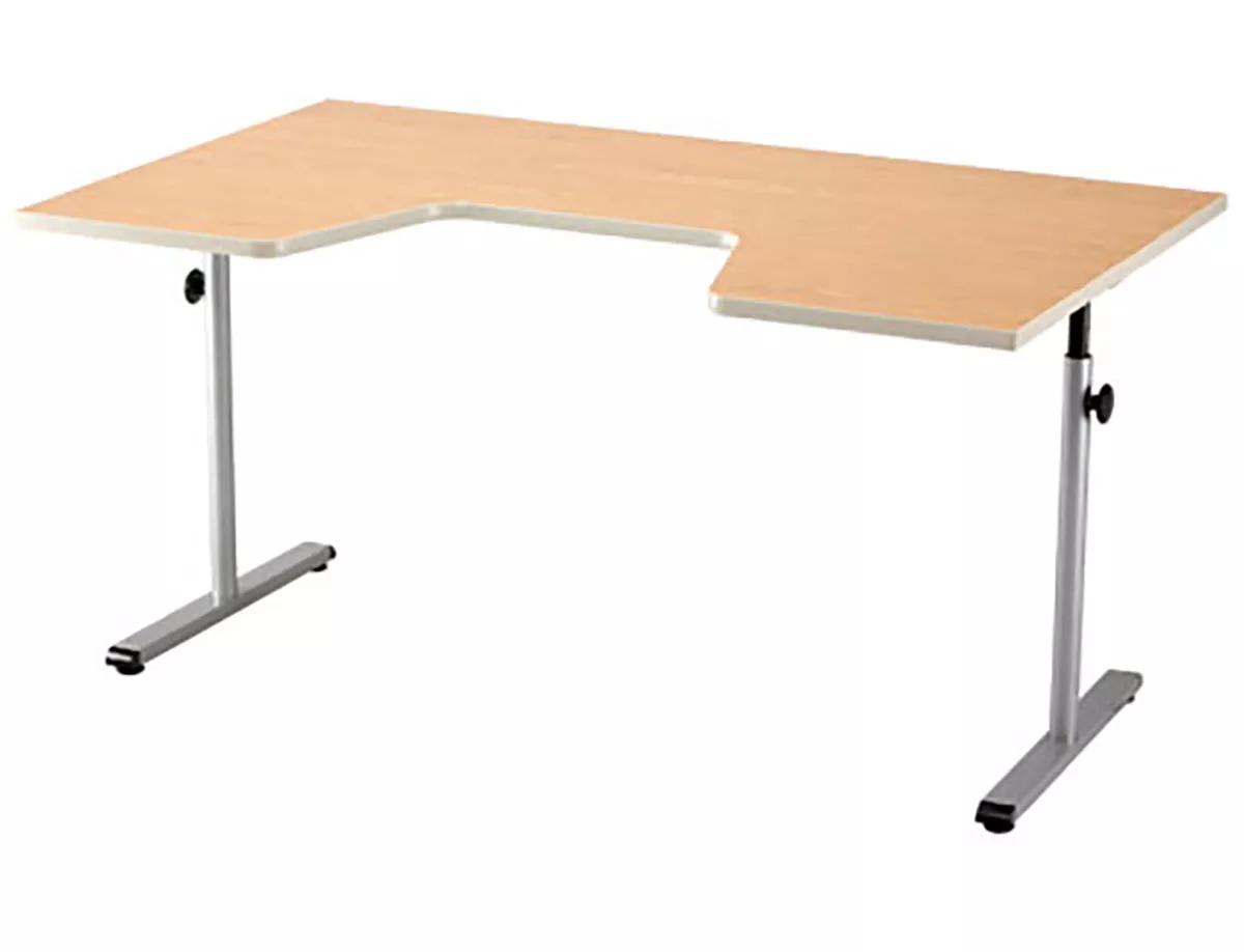 Powder Board Table Adjustable 59 x 35