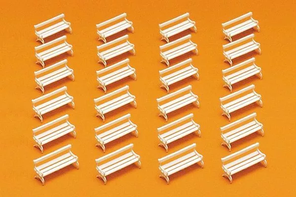 Preiser 79565 N Scale Park Benches