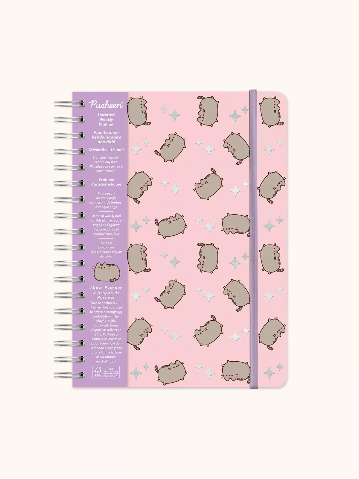 Pusheen Sparkles Undated Weekly Planner