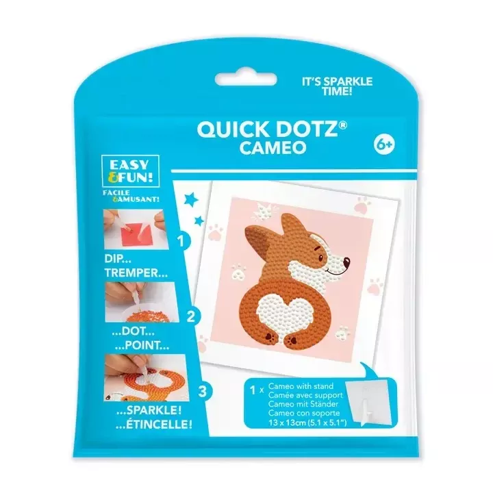 Quick Dotz Cameo Corgi Love