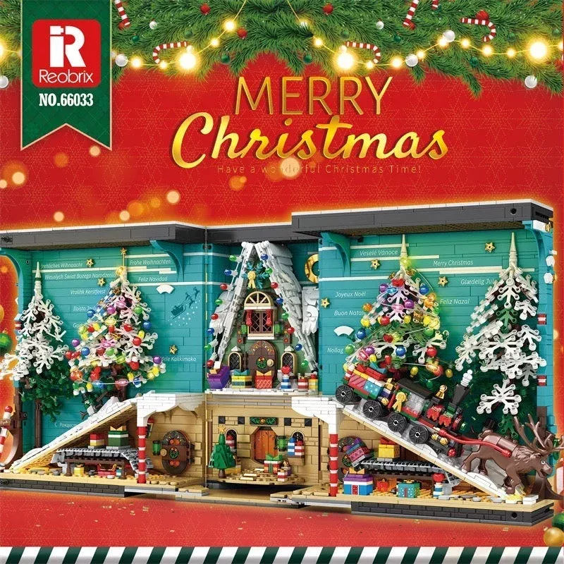 [Reobrix] Christmas Book Nook | 66033