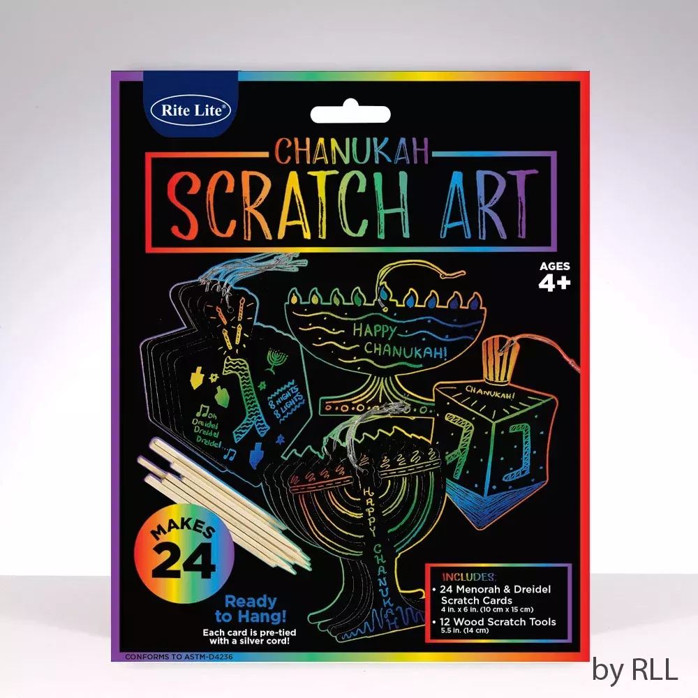 Rite Lite, Ltd – Chanukah Scratch Art