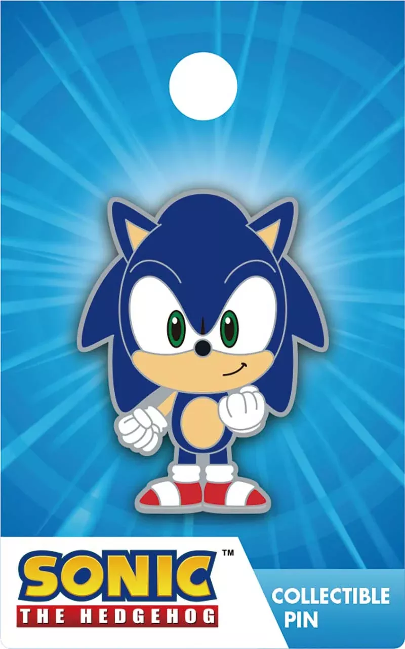 Sonic Enamel Pin