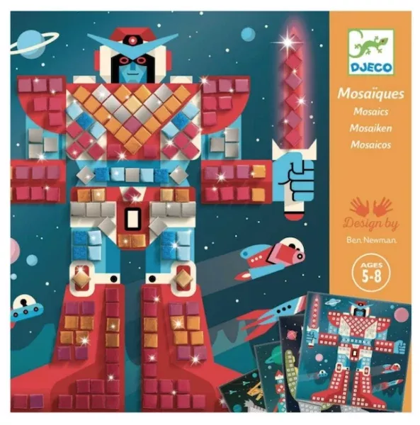 Space Battle Sticker Mosaics