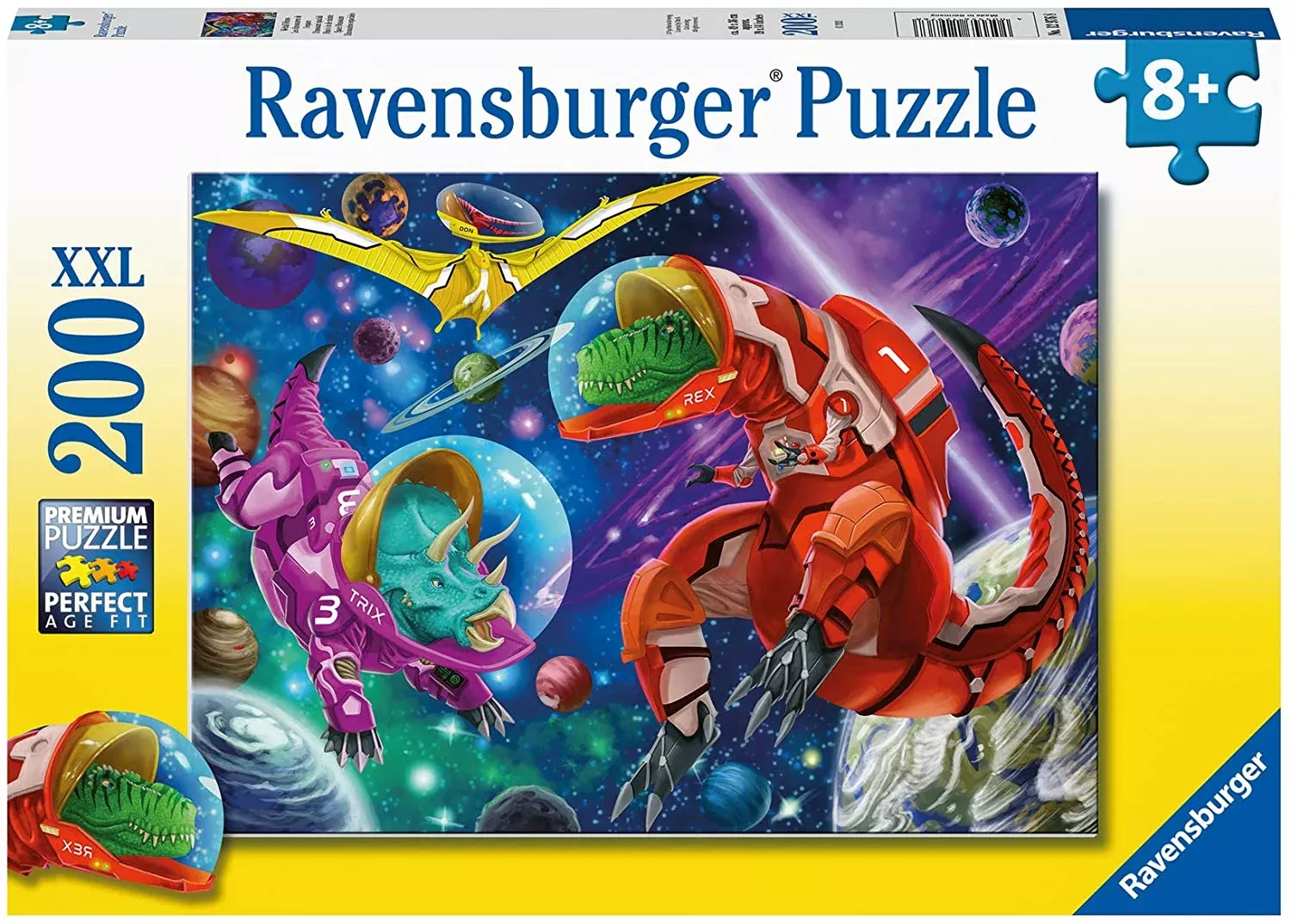 Space Dinosaurs 200pc Puzzle